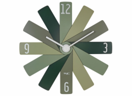 TFA Clock in the box  grün Wanduhr