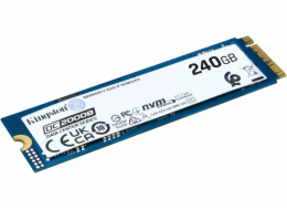 Kingston Data Center DC2000B - SSD - Enterprise - 240 GB - interní - M.2 2280 - PCIe 4.0 x4 (NVMe)