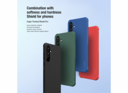 Nillkin Super Frosted PRO Zadní Kryt pro Samsung Galaxy A55 5G Blue