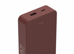 Hama Colour 20, powerbanka 20000 mAh, 3 A, výstup: USB-C, USB-A, červená