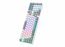 ONIKUMA G38 98 Keys USB Wired Mechanical Keyboard White