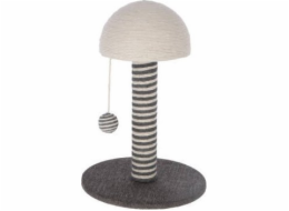 KERBL Funghi Grey and White s míčkem - škrabadlo pro kočky - 42 cm
