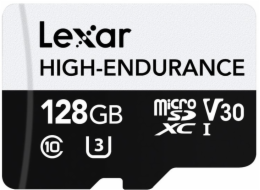 Lexar paměťová karta 128GB High-Enduranc