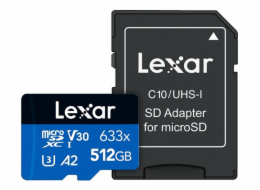 Lexar 512GB 633x microSDXC UHS-I karta