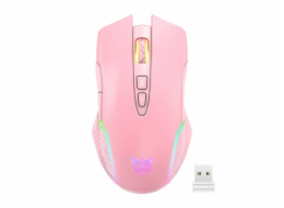 ONIKUMA CW905 Pink 2.4G Wireless Gaming Mouse