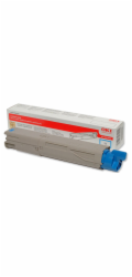 Toner OKI 43459331 do C3300n/C3400n/C3450n/C3600n  (2 500 stránek), azurový