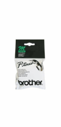 Brother - M-K231BZ, bílá/černá (12mm, nelaminovaná)
