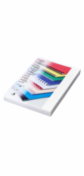 Obálky pro vazbu zadní A4 Chromolux bílý, 250 g, 100 ks Kartonové desky Chromo A4, 250g, bílá