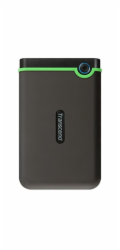 TRANSCEND externí HDD USB 3.0 StoreJet 25M3S, 2TB, Black (SATA, Rubber Case, Anti-Shock)
