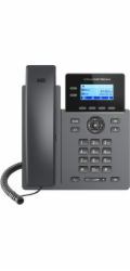 Grandstream GRP2602P/ VoIP telefon/ 2,21" podsvícený grafický display/ 4x SIP/ 2x LAN/ PoE, GDMS