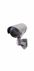 Atrapa Nedis bezpečnostní bullet kamery IP44, šedá