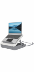 Stojan Fellowes BREYTA 2v1, pro notebook, 5 pozic, bílý