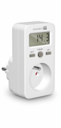 CONNECT IT PowerMeter měřič spotřeby el. energie, display, dětská pojistka