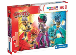 Clementoni - Puzzle Gormiti: Poslové s Aoki MAXI 60 dílků