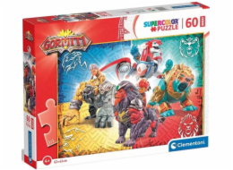 Clementoni - Puzzle Gormiti: Bojovníci čtyř živlů MAXI 60 dílků