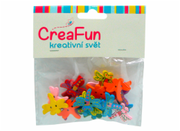 Vážka, 20ks 2,6x2 cm