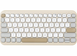 ASUS Marshmallow Keyboard KW100 klávesnice Domácí Bluetooth Americká angličtina Béžová
