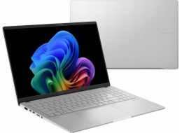 ASUS Vivobook S 15 OLED S5507QA-MA049W Qualcomm Snapdragon X1E-78-100 Laptop 39,6 cm (15.6") 3K 32 GB LPDDR5x-SDRAM 1 TB SSD Wi-Fi 7 (802.11be) Windows 11 Home Stříbrná