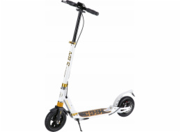 Skútr Nils Extreme HM209T BÍLO-ZLATÝ SKÚTR S KOTOUČOVOU BRZDOU NILS EXTREME