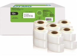 DYMO LW-Rücksendeetiketten Vorteilspack 25x54mm 12Rl 500St/R