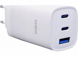Verico Verico Ladegerät MOJO GaN 65W PD nabíječka, 3 porty (USB-A a USB-C) WH maloobchod