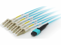 Equip  MTP/LC Patch Cord Fiber Patch Cord OM4 M/M 15,00 m Polybeutel