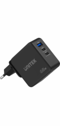 Nabíječka Unitek Nabíječka Unitek GaN, PD 65W, cestovní, 3 porty