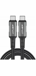 Kabel USB-C na USB-C Acefast C1-09, 48W, 1m (černo-šedý)