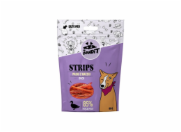 PAN. BANDIT STRIPS Kachní stripsy - pochoutka pro psy - 80 g