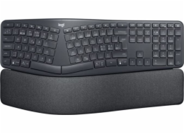 Logitech ERGO K860 for Business/Bezdrátová USB + Bluetooth/US layout/Černá
