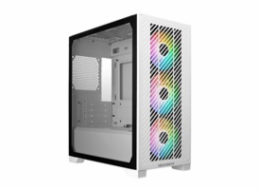 Cooler Master case Elite 301, mATX, Průhledná bočnice, 3x 120mm ARGB Fan, Bílá