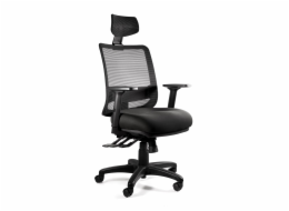 Ergonomická kancelářská židle SAGA PLUS černá
