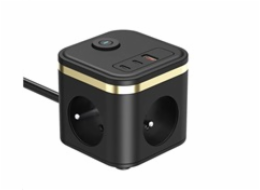 Síťový adaptér VIKING YC33, černá