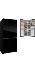 CONCEPT Americká lednice LA8383bc BLACK