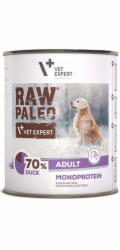 VETEXPERT Raw Paleo Adult Monoprotein Duck - vlhké krmivo pro psy - 800 g