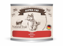 NATURAL TRAIL Alpha Cat Beef - mokré krmivo pro kočky - 200g