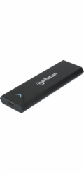 MANHATTAN Paměťový disk Aluminum M.2 NVME SSD Enclosure, Black, Retail Box