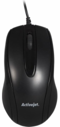 Activejet AMY-083 myš USB Typ-A Optický 1000 DPI Pro praváky i leváky
