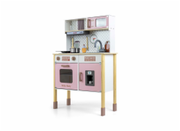 Dětská dřevěná kuchyňka Milly Mally Bjorn Pink