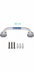 Koupelnové madlo kovové 30cm