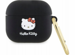 Sourcing Hello Kitty HKA33DKHSK kryt Airpods 3 černo/černý silikon 3D Kitty Head
