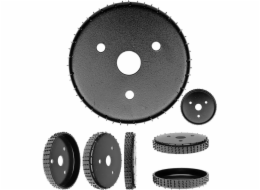Fréza na rašple Dedra Shield 120 mm, počáteční gradace 1