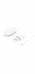 Belkin BOOST Charge magneti. 15W 2in1 +output/USB-C wh.WIZ028vfWH