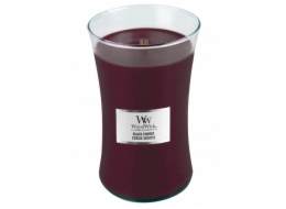Svíčka WoodWick velká, Black Cherry, Černá třešeň, 609.5 g