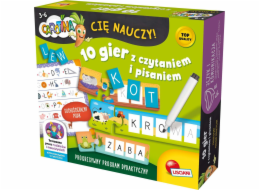 Sada Lisciani Carotina - 10 her pro čtení a psaní