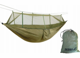 Houpací síť Dedra 330x140cm s moskytiérou