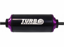 TurboWorks palivový filtr 8,6 mm černý