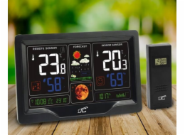 Meteostanice s barevným displejem, černá LXSTP09C