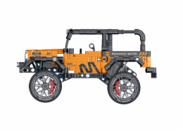 MECHANICAL MASTER - Stavebnice JEEP oranžový 434 ks