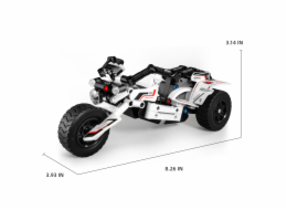 MECHANICAL MASTER - Stavebnice Moto tříkolka 150 ks